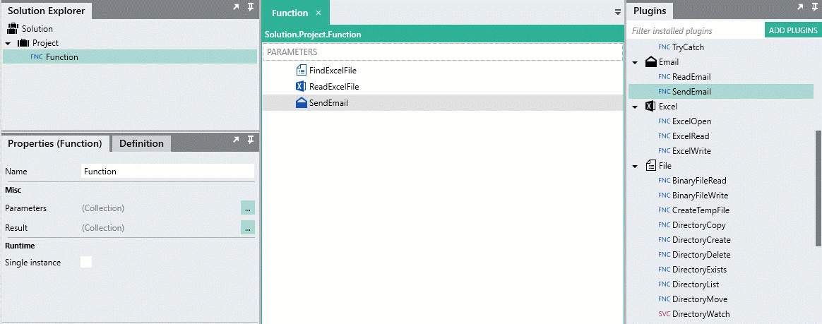 Default Control Flow