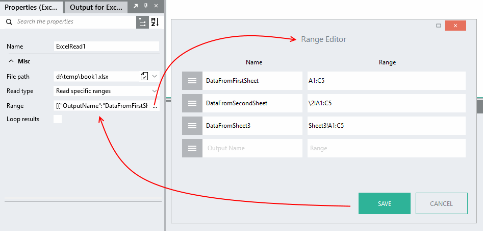 Connection Editor
