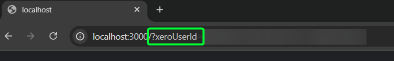 Callback URI with the Xero UserID