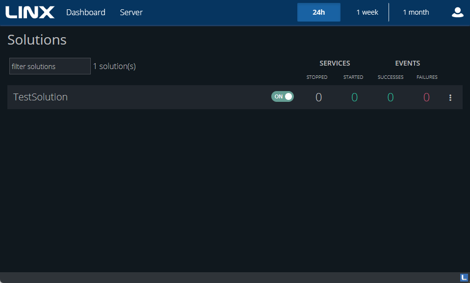 Server Dashboard
